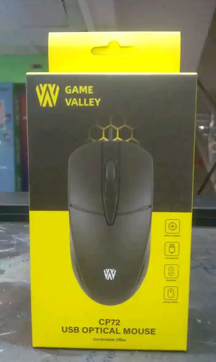 JEDEL Game Valley CP72 USB Optical Mouse – Best Budget Gaming Mouse in Bangladesh