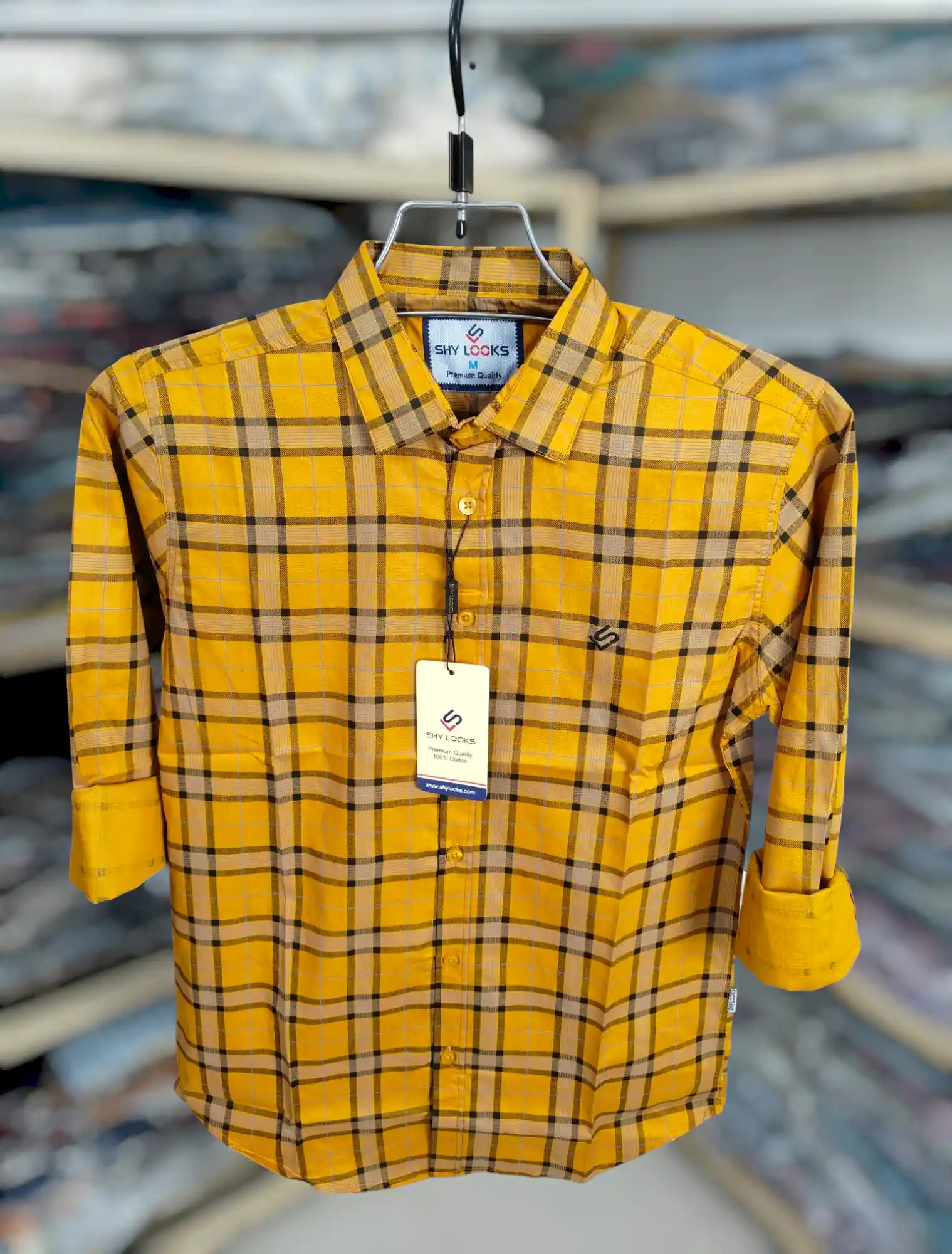 𝐒𝐡𝐲 𝐋𝐨𝐨𝐤𝐬 𝐂𝐨𝐭𝐭𝐨𝐧 𝐟𝐮𝐥𝐥 𝐒𝐥𝐞𝐞𝐯𝐞 𝐂𝐡𝐞𝐜𝐤 𝐒𝐡𝐢𝐫𝐭