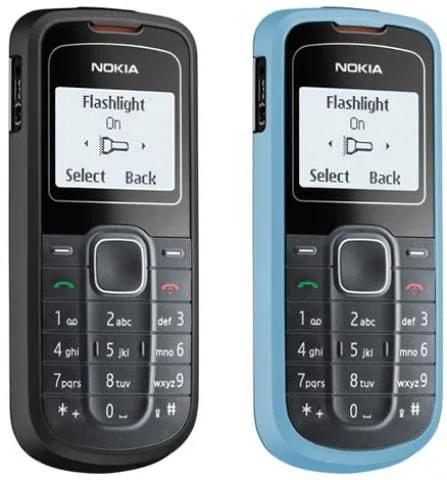 Nokia 1202 Original Refurbished Button Mobile