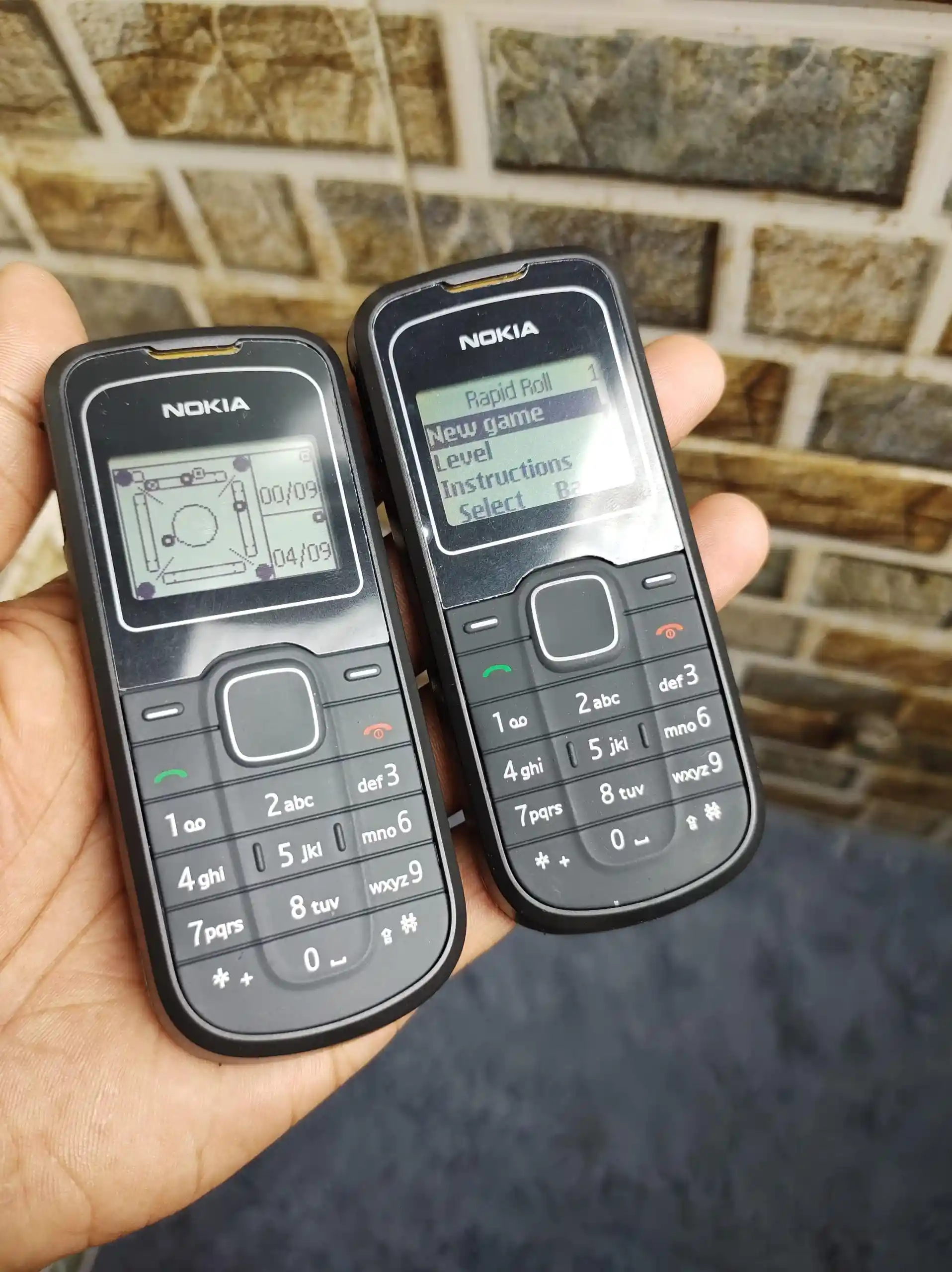 Nokia 1202 Original Refurbished Button Mobile