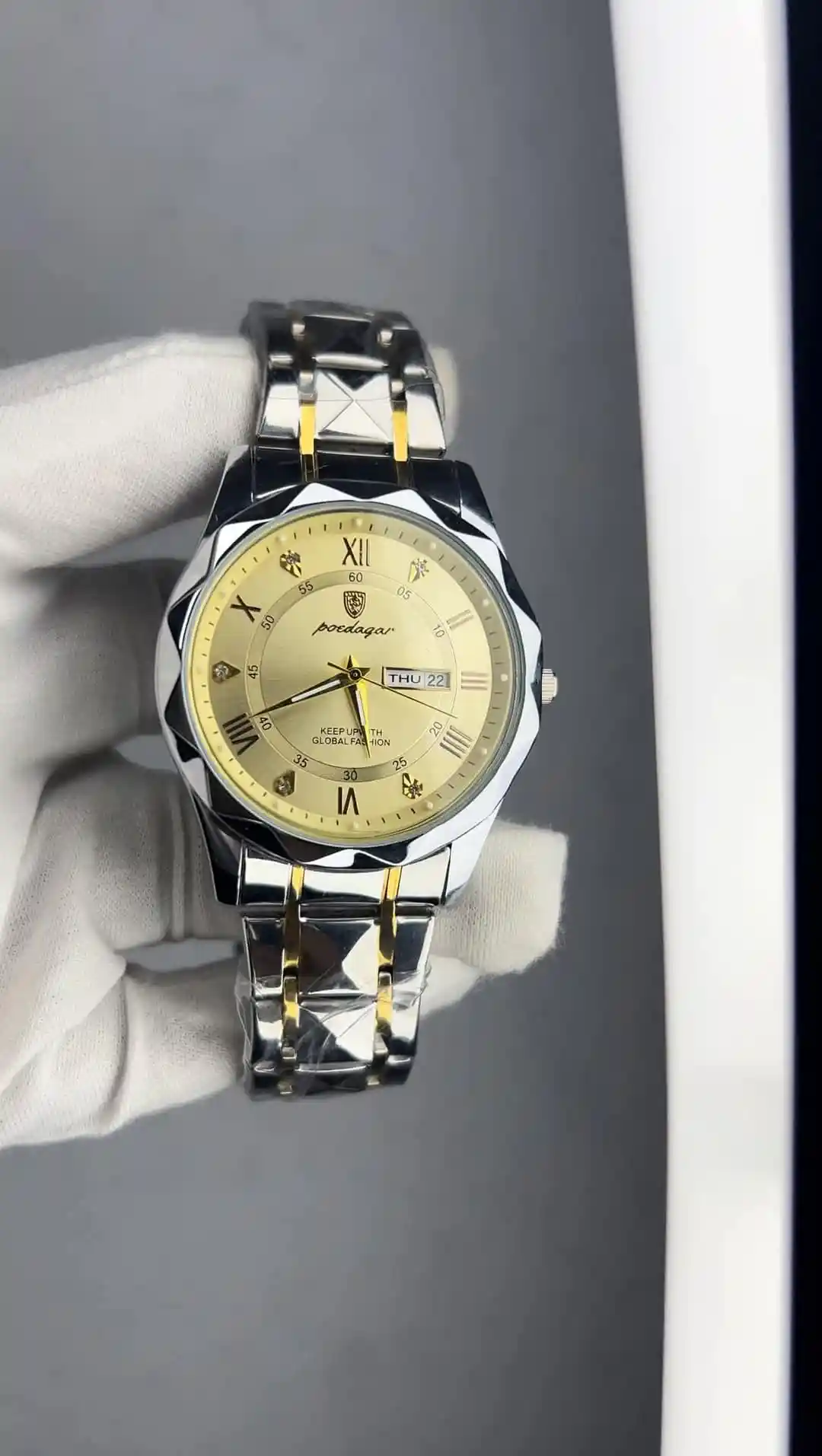 NEW POEDAGAR 615 Luxury Quartz Watch