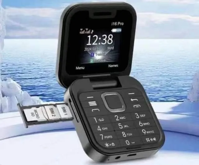 iphone Logo Original i16 Pro Folding Mobile Phone