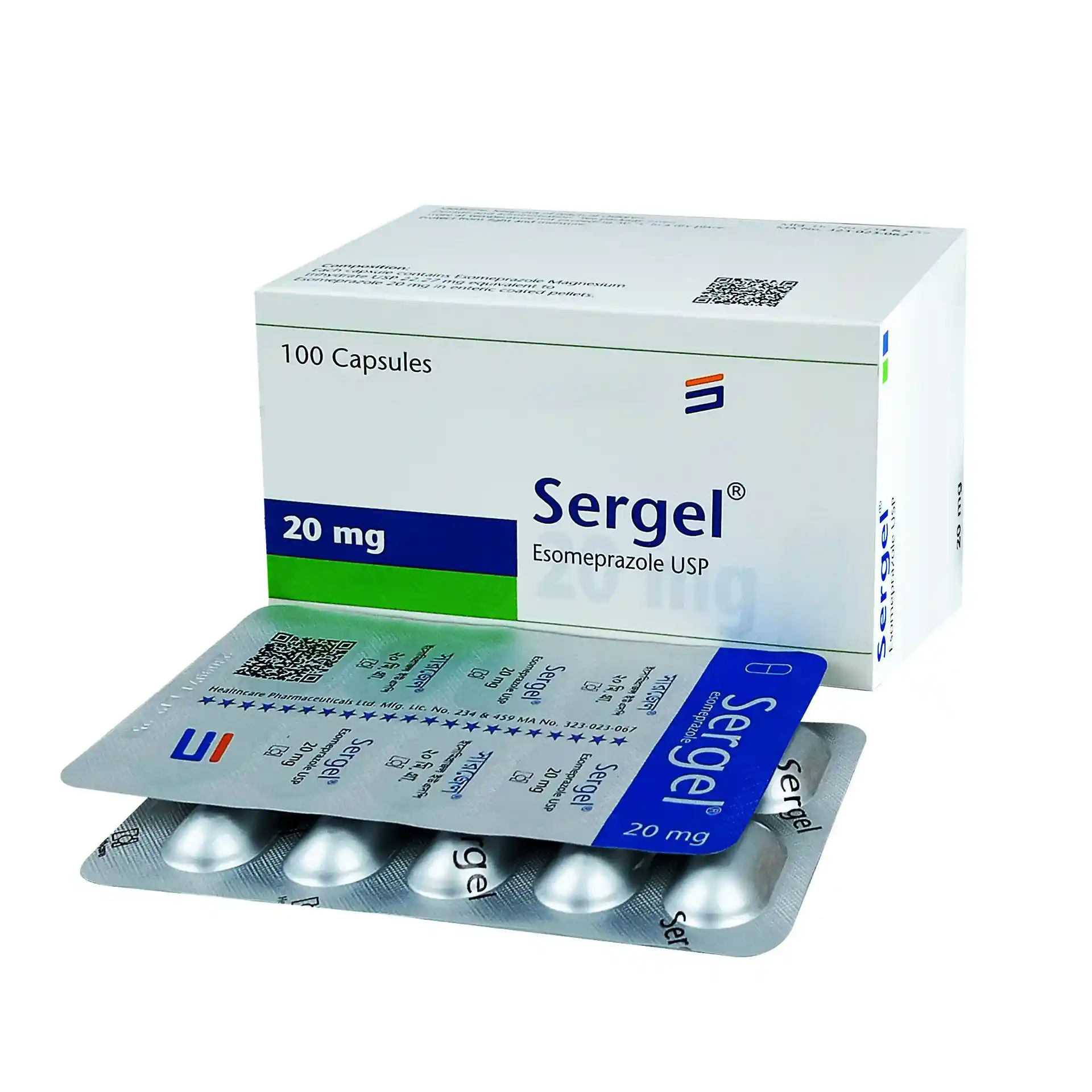 Sergel 20 mg Capsule